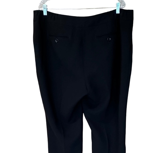 Talbots Signature Woman Lightweight Black Flowy Dress Pants 18W - Picture 9 of 13